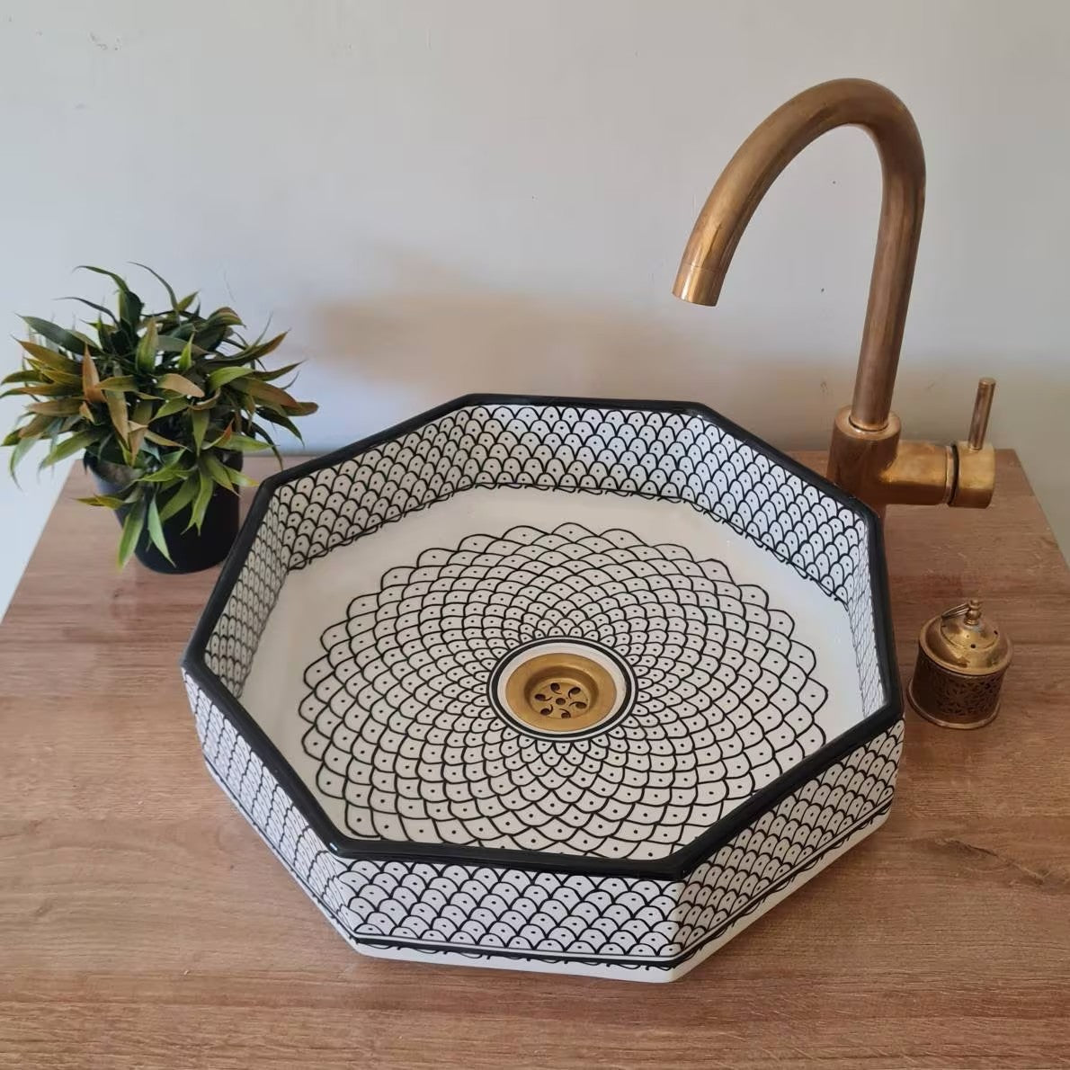 Vasque moderne pour salle de bain | Lavabo style oriental #58