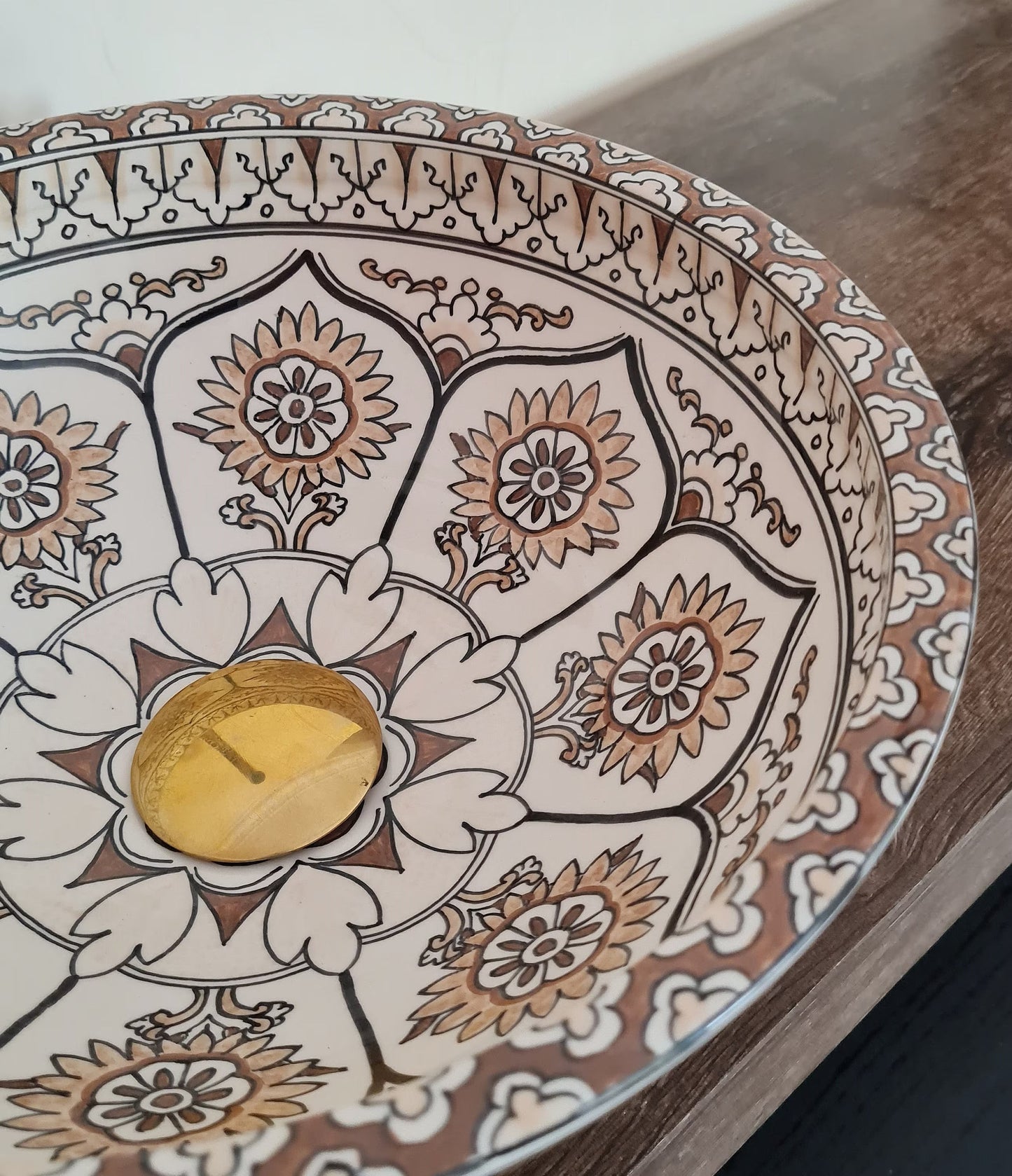 hand-painted Washbassin- Moroccan Sink #238