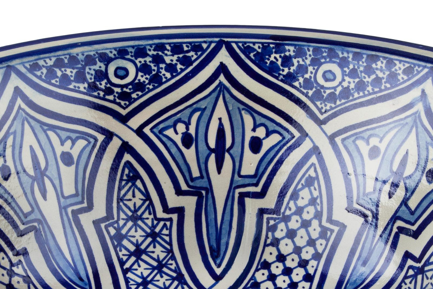 Authentic Moroccan ceramic sink for bathroom - bathroom sink #2