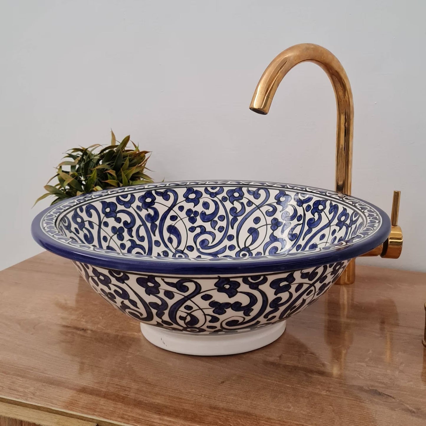 Vasque salle de bain | Blue Bathroom Sink #83