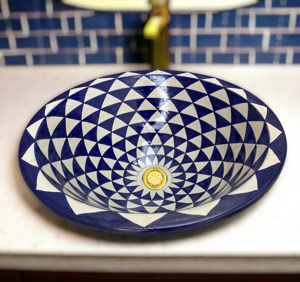 Bathroom sink | Moroccan basin | Moroccan Sink | Countertop washbasin | Countertop sink #93