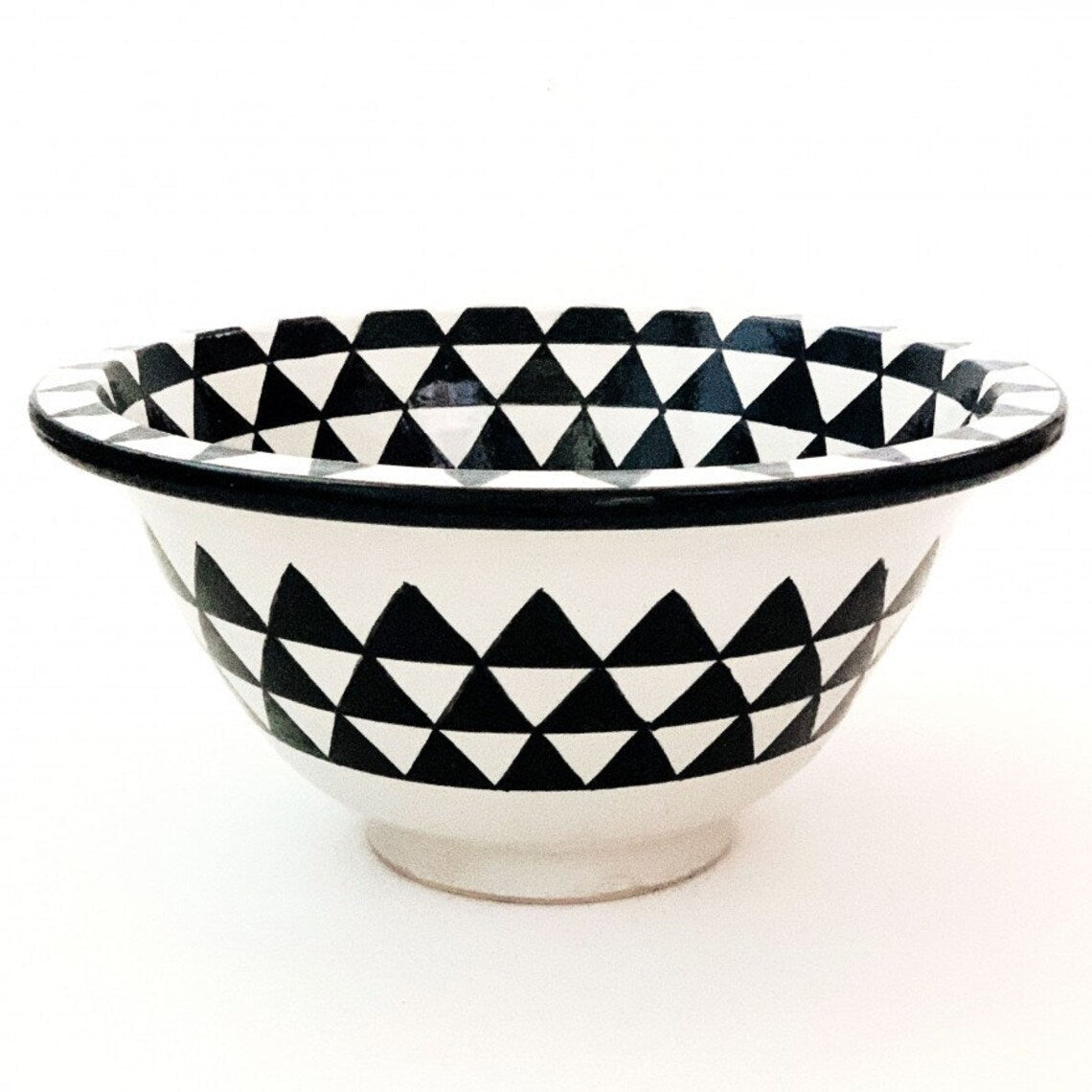 Vasque Marocaine en céramique pour salle de bain - Moroccan Bathroom sink - Ceramic sink for bathroom | Moroccan sink bowl #37