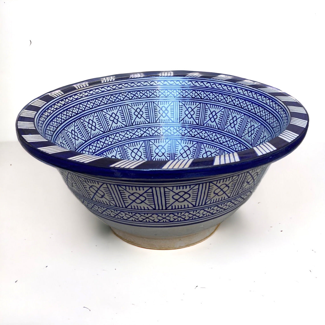 Authentic Fes basins, Fes blue basin #199