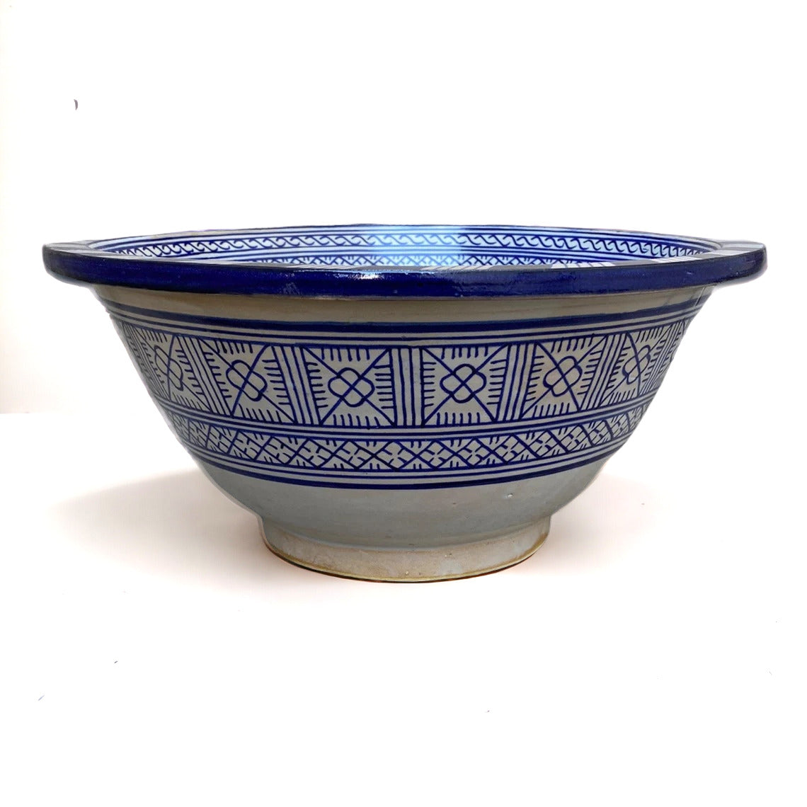 Authentic Fes basins, Fes blue basin #199