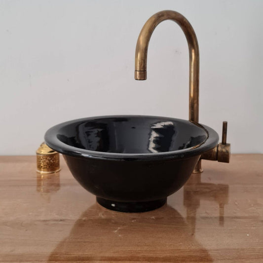 Bathroom sink | Zellige style ceramic bathroom sink #112A