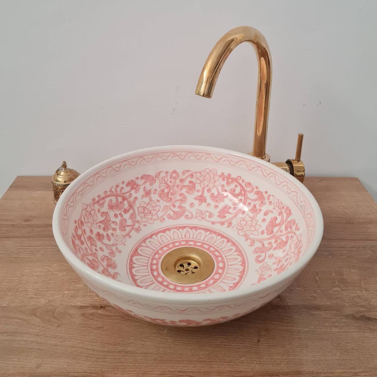 Bathroom sink | Zellige style ceramic bathroom sink #143