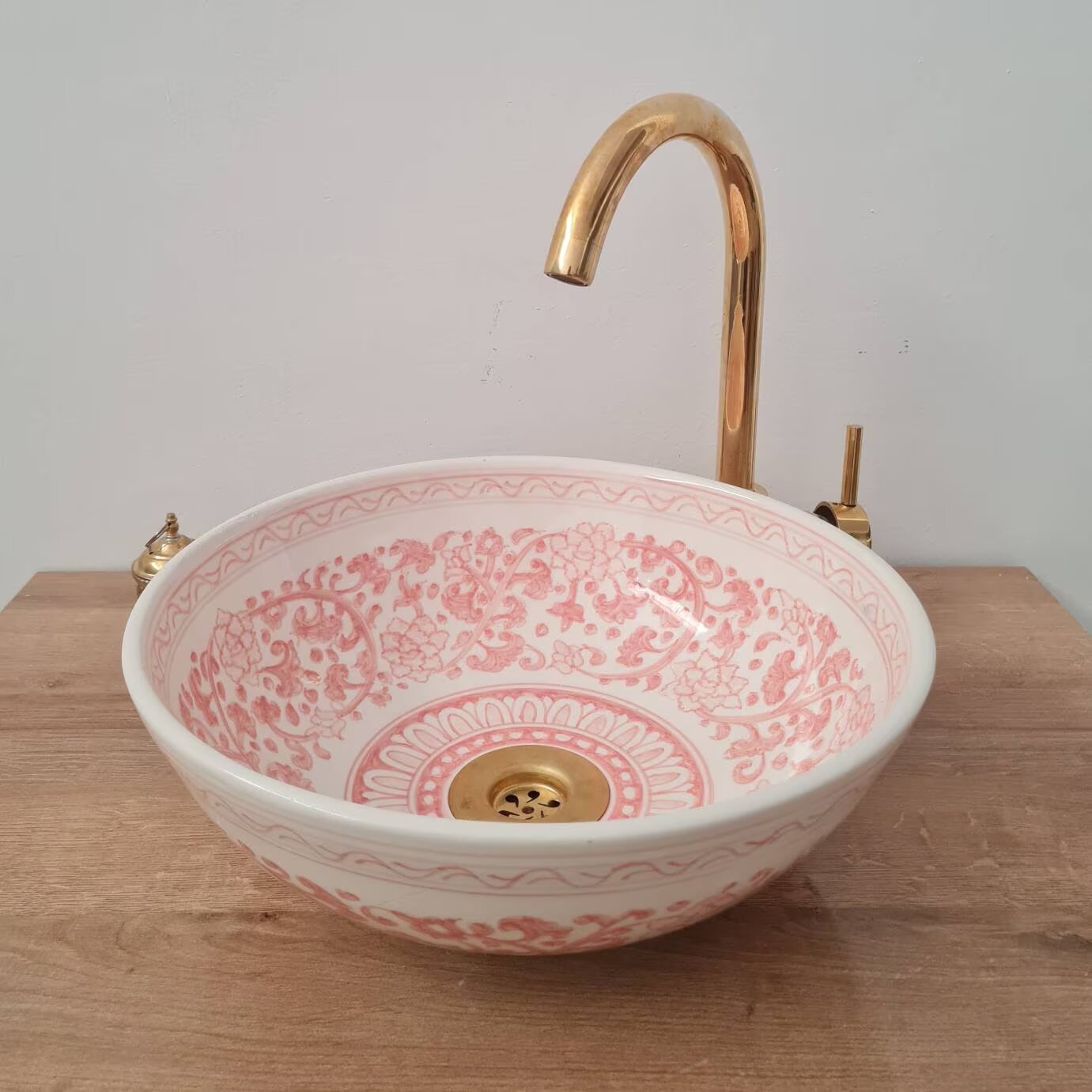 Bathroom sink | Zellige style ceramic bathroom sink #143